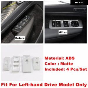 ボルボ ヘッドライト ランプ スイッチ ピラー A ステレオ スピーカー エアコン ACコンセントウィンドウリフト ボタン カバー トリム XC40 2019 - 2023 - Window lift