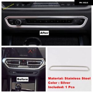 BMW エアコン AC ベント ダッシュボード ヘッドライト スイッチ ボタン ギア ボックス ドアハンドル ボウルカバー トリム 3シリーズ G20 2019 - 2024 - Warming Lights