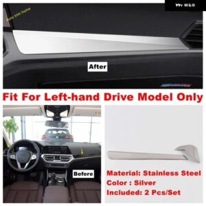 BMW エアコン AC ベント ダッシュボード ヘッドライト スイッチ ボタン ギア ボックス ドアハンドル ボウルカバー トリム 3シリーズ G20 2019 - 2024 - Dashboard b