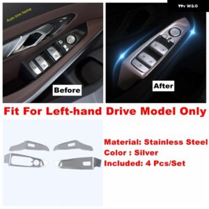 BMW エアコン AC ベント ダッシュボード ヘッドライト スイッチ ボタン ギア ボックス ドアハンドル ボウルカバー トリム 3シリーズ G20 2019 - 2024 - Window lift