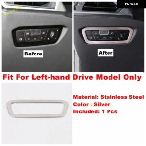 BMW エアコン AC ベント ダッシュボード ヘッドライト スイッチ ボタン ギア ボックス ドアハンドル ボウルカバー トリム 3シリーズ G20 2019 - 2024 - Headlights