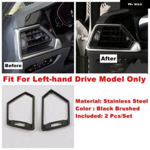 BMW ギア シフト ボックス / ダッシュボード エアAC アウトレット /ウィンドウリフト ボタン カバー トリム 3シリーズ G20 2019 - 2024 ブラック - Dashboard a