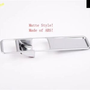ジャガー ABS マットカーボン P ストール電動ハンド パーキング ブレーキ ボタン 装飾 カバー トリム XF 2016 - 2024 カーア - Matte Style