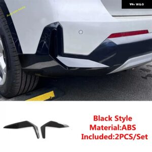 BMW フロントリア フォグライト ランプ カバー トリム デコレーション ステッカー バンパー モールディングガード X1 U11 2023 2024 コーナー プロテクター - Rear