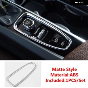 ボルボ センター コンソール アームレスト ギアストール BRAKEHAND 装飾 フレーム カバー トリム XC90 XC60 S90 V90 V60 S60 2015 - 2024 - Matte