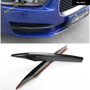 ジャガー フロントバンパー フォグライト ランプ グリル アイブロウ 装飾 カバー トリム XE 2016 - 2023 ABS アクセサリー - Model B