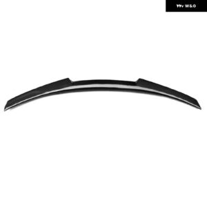 BMW 3シリーズ E90 セダン/2005-2012 ABS プラスチック スポイラー トランク リアリップテールウィングリペア M4 スタイル - Glossy　Black