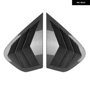 BMW ABS リアサイドウィンドウルーバースクープカバー ベントシャークギルエア アウトレット X6 X6 M E71 E72 2008-2014 専用シャッターアクセサリー - Carbon　Paint