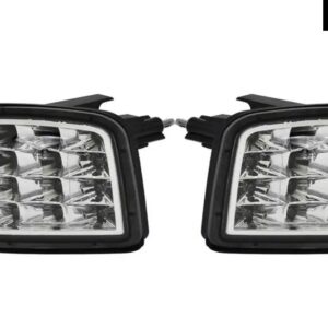 スバル フロント LED コーナーランプ WRX WRX STI 2015-2018 クリアランスライト ウインカーライト スモーククリアブラッ - clear