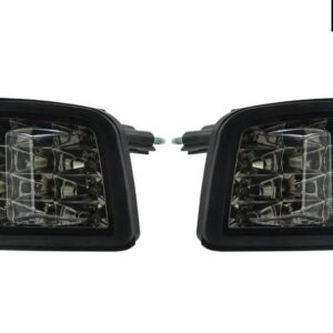 スバル フロント LED コーナーランプ WRX WRX STI 2015-2018 クリアランスライト ウインカーライト スモーククリアブラッ - Smoked