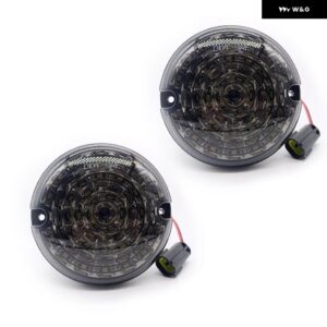 ランドローバー ディフェンダー カブリオ リア LED バックアップ ライト フォグランプ リバース ランプ - Smoked Lens