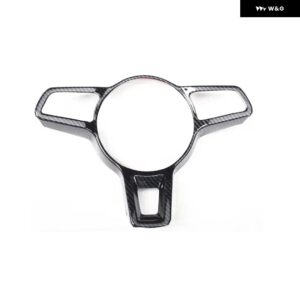 ポルシェ インテリア トリム ABS ステッカー マカン 2014-2017 右ハンドル 自動車 スタイリング モールディング - Steering Wheel