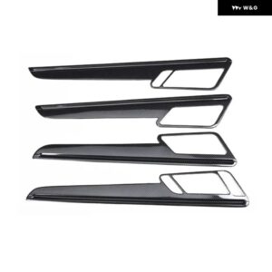ポルシェ インテリア トリム ABS ステッカー マカン 2014-2017 右ハンドル 自動車 スタイリング モールディング - Door Handle Grab