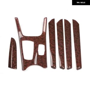 BMW ドア パネル トリム ギア シフト カバー スタイリング X3 F25 X4 2011-2016 左ハンドル 用 インテリア 自動車モールディング 6ピース - agate　color