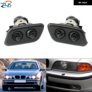 BMW ACCESSOIRES ヘッドランプ ライト ヘッドライト ヘッドランプ ウォッシャーノズル 5シリーズ E39 520 523 540 525 528 530 535 M5 1995-2003 - Left　side