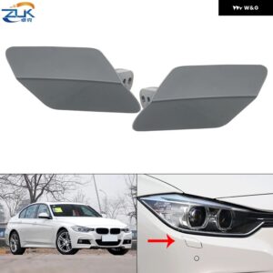 BMW 3シリーズ F30 F31 F35 320 323 325 328 330 335 M エア力学パッケージ ヘッドライト ヘッドランプ ウォッシャーノズル カバー スプレーキャップ - Left　side
