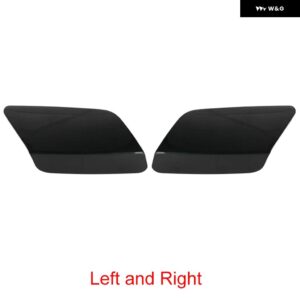 BMW フロント ヘッドライト ヘッドランプ ウォッシャーノズル カバー キャップ 3シリーズ クーペ E92 E93 LCI M SPORT 2010-2013 61677253393 61677253394 - Left　and　Right
