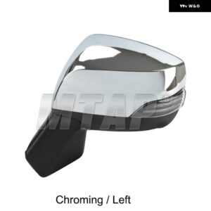 スバル 社外バックミラー バックミラー ASSY フォレスター 2013 2014-2017 LED ライト+加熱+電動 折りたたみ 9ピン - 9-PINS Chrome (LH)