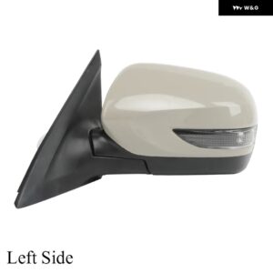 スバル 社外バックミラー バックミラー ASSY フォレスター 2011 2012 LED ライト+加熱+自動 折りたたみ 9ピン - 9 Wires Left