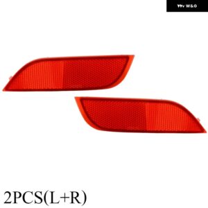 スバル リアバンパー リフレクター トリム フォグランプ ガイドライトストリップ レガシィ 2009-2014 XV クロストレック 2012- - Left and Right