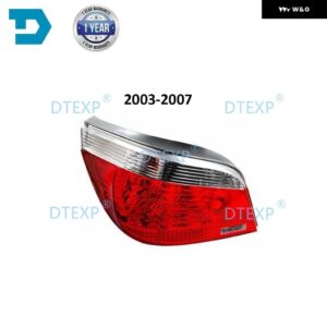 BMW 1個 LED ハロゲンテールランプ アセンブリ 5シリーズ E60 520 E マークなしリアウィンカー ハザード灯 デコードなし アップグレード なし - 2003　left　halogen