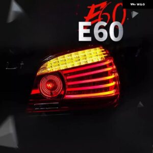 BMW 1個 LED ハロゲンテールランプ アセンブリ 5シリーズ E60 520 E マークなしリアウィンカー ハザード灯 デコードなし アップグレード なし - 2008　RIGHT　led