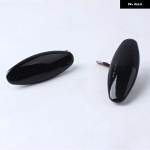 ジャガー 2個 スモーク/クリア レンズ アンバー LED フロントサイド マーカーライト 1999-2007 S タイプ 1996-2005 X - A