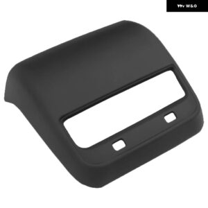 テスラ カーボン ABS リア エアベント アウトレット カバー トリム モデル3 Y 2017-2023 カーアクセサリー - black