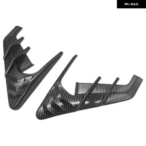 テスラ カメラ サイドサイドカメラ インジケーター カバー アクセサリーサイドフェンダーカメラ カバー モデル3 モデルY - Carbon Fiber