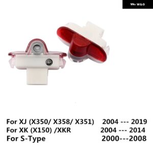 ジャガー 2個 LEDドアウェルカムライトレーザープロジェクターランプアクセサリー XJ X350 X358 X351 XK X150 XKR S- - Jaguar no circle