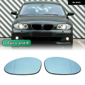 BMW E90 ミラー 加熱サイドミラー ガラスバックミラー E90 E91 E92 E93 M3 スタイル E80 E81 E87 2004-2009 - 1 Right and 1 Left4