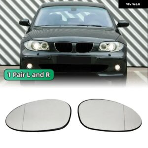 BMW E90 ミラー 加熱サイドミラー ガラスバックミラー E90 E91 E92 E93 M3 スタイル E80 E81 E87 2004-2009 - 1 right and 1 Left