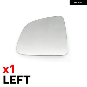 テスラ 2個 車広角ミラー 耐熱 防水 アンチグレア大型ビジョンバックミラー レンズ モデルY 車 ASSESSORY - 1PC Left