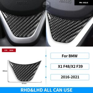 BMW X1 F48 X2 F39 2016-21 ダッシュボード 計器 パネル エア アウトレット ハンドルセットカーボン ステッカー - 4