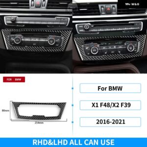 BMW X1 F48 X2 F39 2016-21 ダッシュボード 計器 パネル エア アウトレット ハンドルセットカーボン ステッカー - 8