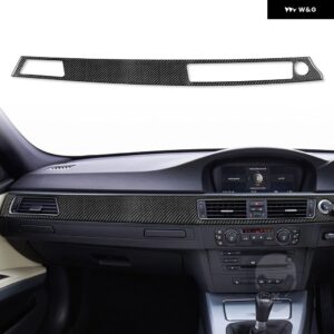BMW 3シリーズ E90 2006-2008 カーボン ギア シフト センター コントロールドア アームレスト ダッシュボード フレーム エアベント トリム カバー - Dashboard RHD