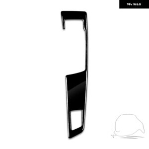 BMW 5シリーズ F10 2011-2017 ピアノブラック ギア シフト パネル 装飾カバー 車内 カスタム アクセサリー ステッカー - Black RHD A