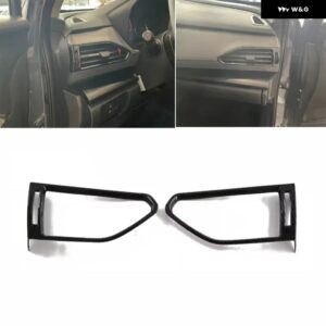 スバル RHD 2023 2024 インテリア アクセサリー エアコン ベントドアハンドル 窓アッパー ギア シフト PANLE カバー - front　side　air　vent
