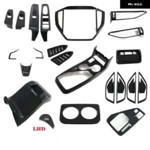 スバル RHD 2023 2024 インテリア アクセサリー エアコン ベントドアハンドル 窓アッパー ギア シフト PANLE カバー - LHD　all　set　like　pho