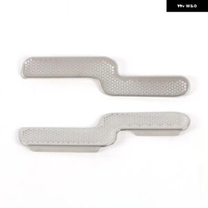 BMW X1 IX1 U11 2023 2024ドア スピーカー アピラー 計器 パネル スピーカー カバー トリム フレーム ステッカー インテリア アクセサリー - silver seat down