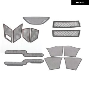 BMW X1 IX1 U11 2023 2024ドア スピーカー アピラー 計器 パネル スピーカー カバー トリム フレーム ステッカー インテリア アクセサリー - black all set