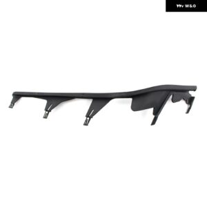 BMW ブラック L/R ラバーアッパー ヘッドライト ランプカバー ストリップ トリム 63128384486 63128384487 3シリーズ E46 4ドア 1998-2001 - Left Driver side