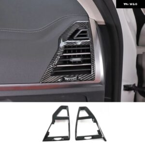 BMW ABS カーボン X3 G01 2022+ インテリア アクセサリーウィンドウスイッチ ギア シフト パネル センター コントロール エアベント カバー - Side air outlet cove