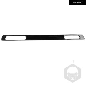 BMW 3シリーズ 2005-2012 E90 E92 E93 ピアノブラックウォーターカップ ホルダー 装飾 プラスチック ストリップ車内装飾 ステッカー - LHD