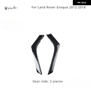 ランドローバー EVOQUE 2012-2018 インテリア モールディングアクセサリーカーボン スタイル ギア シフト パネル センター コンソール 装飾 LHD