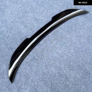 BMW 3シリーズ E90 スポイラー 2005-2011 ABS プラスチック PSM スタイル プライマーカラーリア トランク リップ スポイラー カー スタイリング - Glossy Black