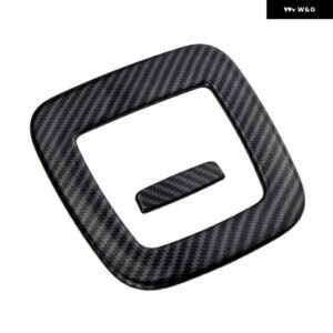 BMW X3 G01 X4 G02 2018 - 2021 2022 ABS カーボン トランク スイッチ ボタン パネル カバー インテリア ステッカー アクセサリー - ABS carbonfiber