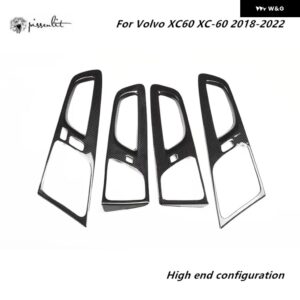 ボルボ カー スタイリング ACCESSOIRES ABS カーボン装飾カバー トリム XC60 XC-60 2018-22 インテリア ステッカー
