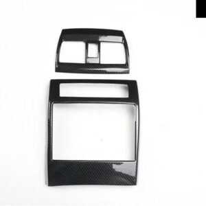 BMW X5 E70 2008-13 ABS カーボン スタイル アクセサリー室内装飾モールディングカバー トリム ステッカー - F Rear air vent-3