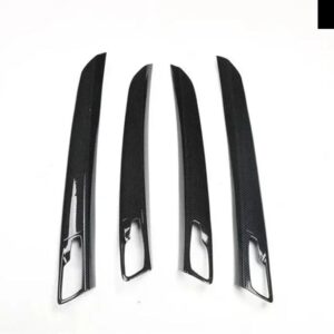 BMW X5 E70 2008-13 ABS カーボン スタイル アクセサリー室内装飾モールディングカバー トリム ステッカー - H Door bar
